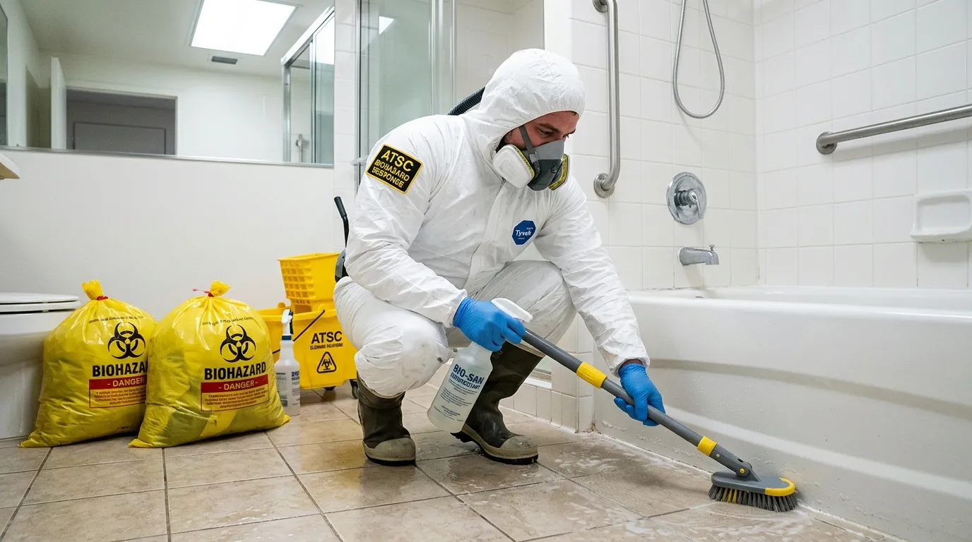 Decontamination equipment deployed for Blood Cleanup in Coeur d'Alene